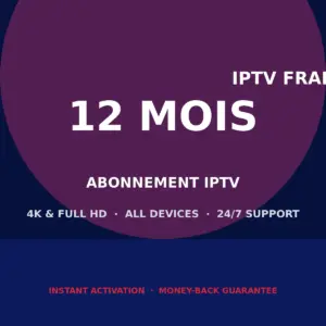 Abonnement IPTV 12 mois IPTV France Elite